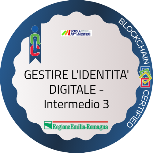 GESTIRE L'IDENTITA' DIGITALE - Intermedio 3